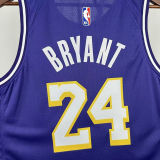 2026 Lakers BRYANT #24 Purple NBA Jerseys