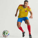 2026/27 Colombia Home Yellow Kids Long Sleeve Soccer Jersey