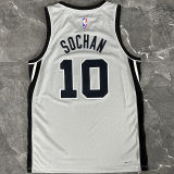 2026 Spurs DEROZAN #10 Grey NBA Jerseys