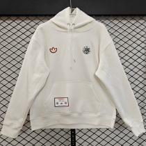 2026 AA White Retro Style Hoody