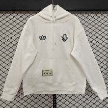 2026 JUV White Retro Style Hoody 小绣花