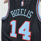 2026 Bulls BUZELIS #14 Black NBA Jerseys
