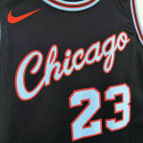2026 Bulls JORDAN #23 Black NBA Jerseys