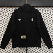 2026 JUV Black Retro Style Hoody 黑色 小绣花