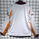 2025/26 Galatasaray Away Fans Long Sleeve Soccer Jersey 5 Stars 5星