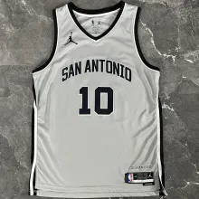 2026 Spurs DEROZAN #10 Grey NBA Jerseys