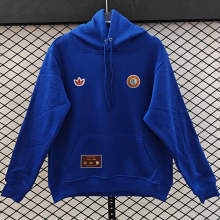 2026 Aston Villa Blue Retro Style Hoody 小绣花