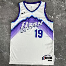 2026 Jazz BAILEY #19 White NBA Jerseys