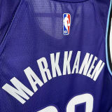 2026 Jazz MARKKANEN #23 Purple NBA Jerseys