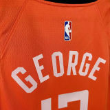 2026 Clippers GEORGE #13 Orange City version NBA Jerseys
