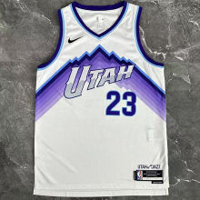 2026 Jazz MARKKANEN #23 White NBA Jerseys
