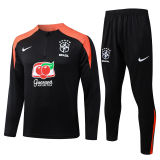 2026/27 Brazil Black Sweater Tracksuit