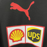 2026 Ferrari Black F1 POLO Team T-Shirt 有领