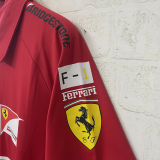 2026 Ferrari Red F1 POLO Team T-Shirt 有领