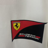 2026 Ferrari White F1 Team T-Shirt 圆领