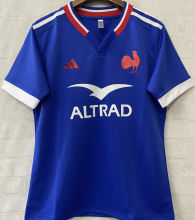 2026 France Home Blue Rugby Shirt