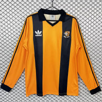 1981/1982 Hull City Home Retro Long Sleeve Soccer Jersey