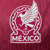2026/27 Mexico Goalkeeper Red Player Version Soccer Jersey