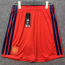 2026/27 Spain Home Red Fans Shorts Pants