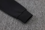 2026/27 PSG Black Zipper Jacket Tracksuit