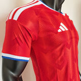 2026/27 Chile Home Red Player Version Soccer Jersey
