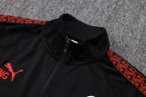 2026/27 AC Black Jacket Tracksuit