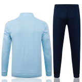 2026/27 Man City Light Blue Kids Jacket Tracksuit