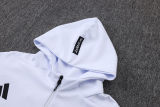 2026/27 JUV White Zipper Jacket Tracksuit