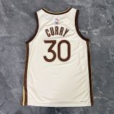 2026/27 Warriors CURRY #30 Beige City version NBA Jerseys