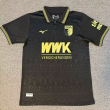 2025/26 FC Augsburg Third Black Fans Soccer Jersey 奥格斯堡