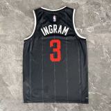 2026/27 Timberwolves INGRAM #3 Black City version NBA Jerseys