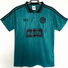 2026 AD x oasis #25 Green Retro Style Fans Soccer Jersey (Have No.25 带号码）