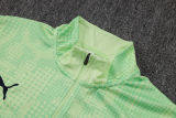 2026/27 Man City Light Green Kids Sweater Tracksuit