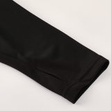 2026/27 AD Black Kids Sweater Tracksuit