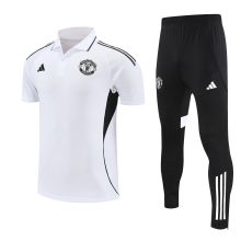 2026/27 M Utd White POLO Training Tracksuit