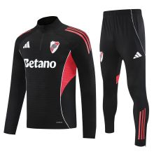 2026/27 River Plate Black Sweater Tracksuit