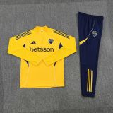 2026/27 Boca Yellow Sweater Tracksuit