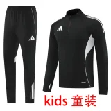2026/27 AD Black Kids Sweater Tracksuit