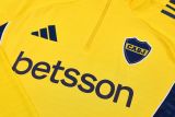 2026/27 Boca Yellow Sweater Tracksuit