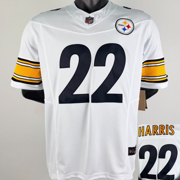 HARRIS #22 Men's Pittsburgh Steelers NFL Jersey 钢人