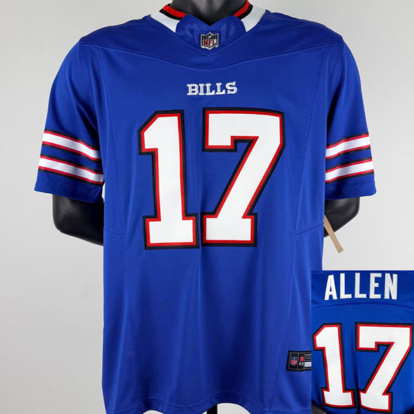 ALLEN # 17 Men's Buffalo Bills NFL Jersey  布法罗比尔