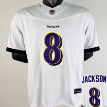 JACKSON #8 Men's Baltimore Ravens NFL Jersey 乌鸦