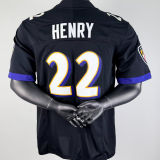 HENRY #22 Men's Baltimore Ravens NFL Jersey 乌鸦
