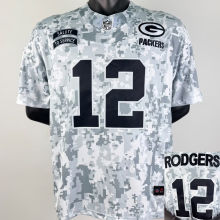RODGERS #12 Men's Green Bay Packers NFL Jersey 包装工