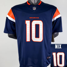 NIX #10 Men's Denver Broncos NFL Jersey  野马