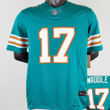 WADDLE #17 Men's Miami Dolphins NFL Jersey 海豚