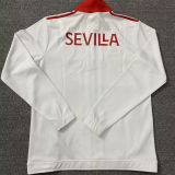 2025/26 Sevilla FC White Jacket Tracksuit