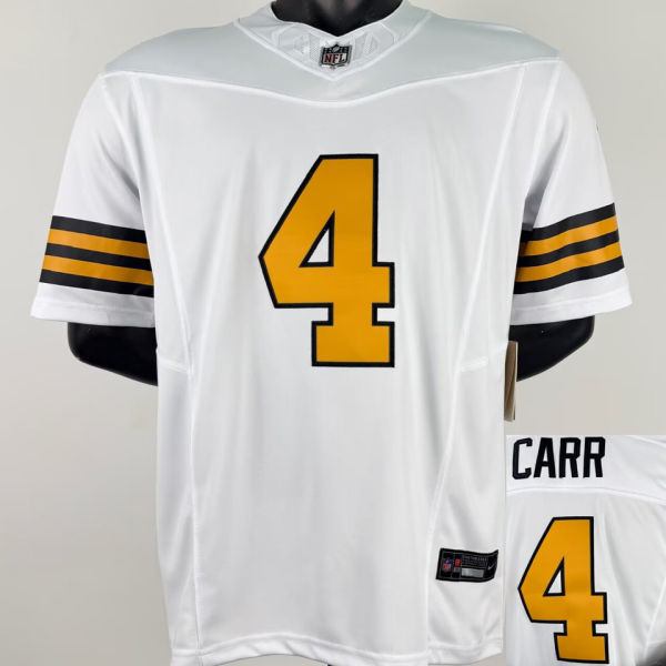 CARR # 4 Men's New Orleans Saints NFL Jersey  圣徒