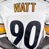 WATT #90 Men's Pittsburgh Steelers NFL Jersey 钢人