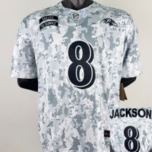 JACKSON #8 Men's Baltimore Ravens NFL Jersey 乌鸦